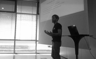Mein Vortrag am Barcamp Digital. (c) Sophie Li (TW:@soliphie)